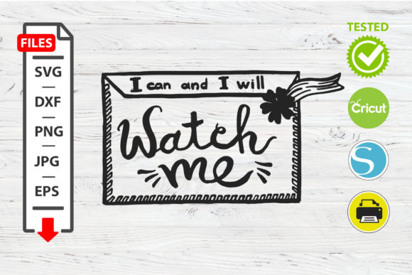Review: I Can and I Will Watch Me SVG