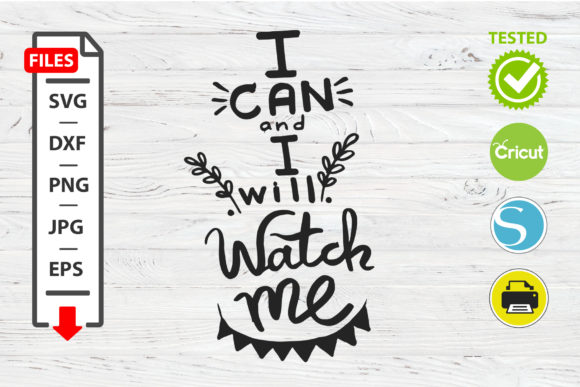Review: I Can and I Will Watch Me SVG