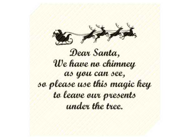 Reviewing Dear Santa’s Magic Key Christmas Poem