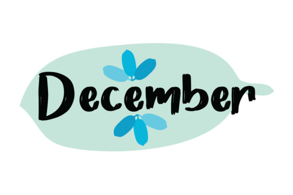 Reviewing December, Quote SVG Cut for Embroidery