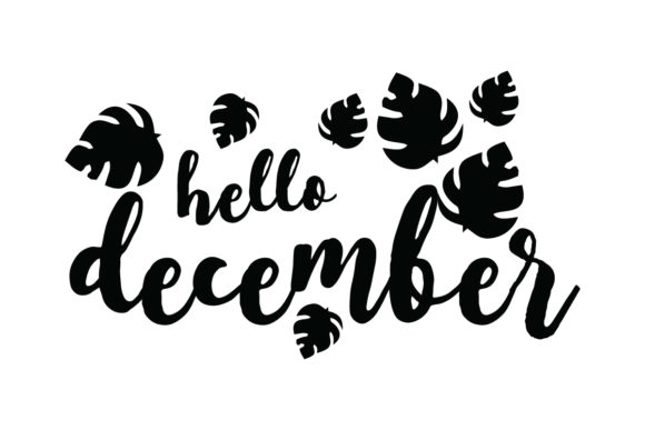 Reviewing Hello December Quote SVG for Embroidery