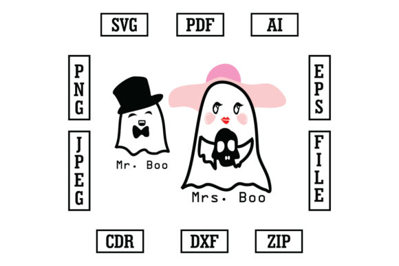 Reviewing Mr. and Mrs. Boo for Embroidery