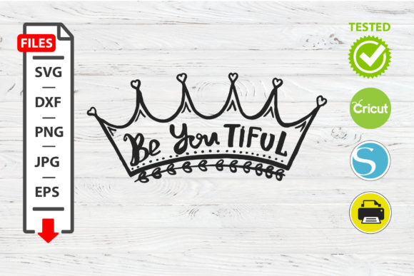 Reviewing the Be You Tiful Motivational Quote Design