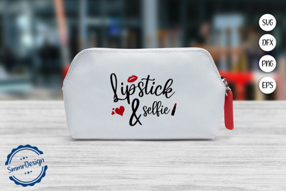 Reviewing the Lipstick and Selfie SVG Cut File for Embroidery